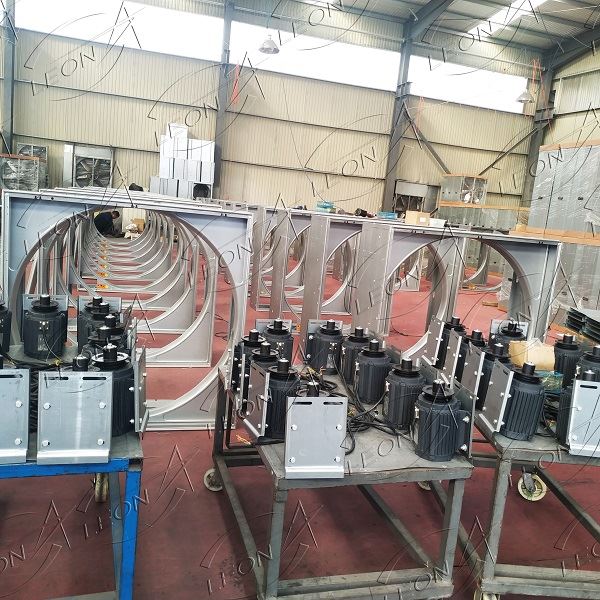 Exhaust Fan Industrial Automatic Climate Control System in Poultry Farm