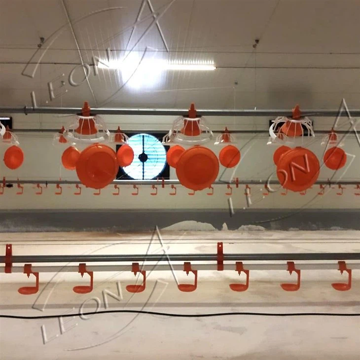Automatic Feeding Pan System For Chicken House Poultry Farm Automatic Feeding Pan System For Chicken House Poultry Farm